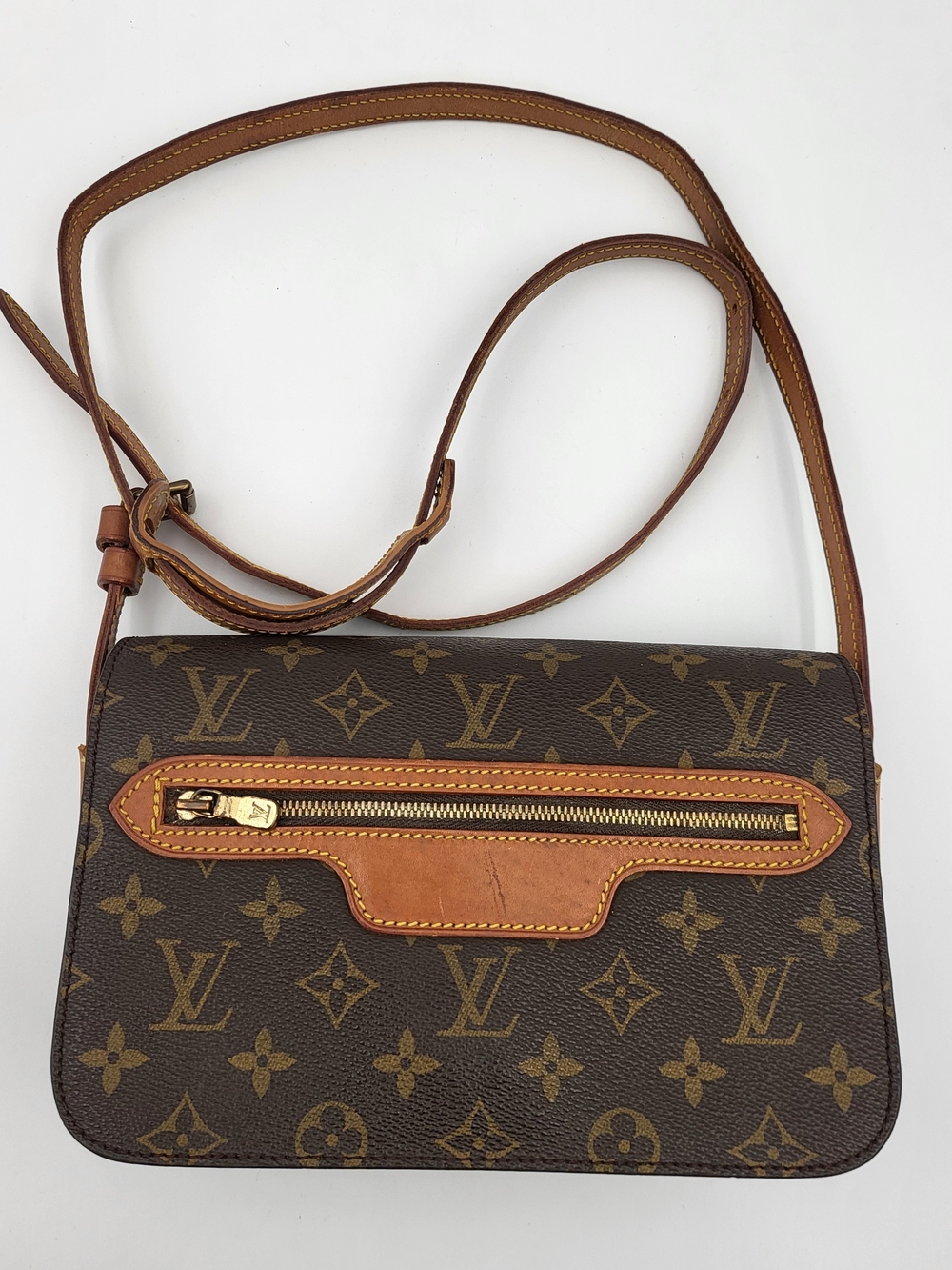 Louis Vuitton Monogram Saint Germain Shoulder Crossbody Bag..Authentic..